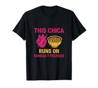 CHICA COURT SUR FAMILIA Y FRIJOLES T-Shirt
