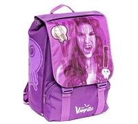 Chica Vampiro Sac à dos extensible moyen avec double compartiment intérieur pour enfants, polyester, violet, 38 cm