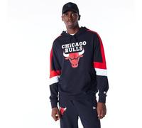 Chicago Bulls Mixte Basketball Hooded Pullover Sweatshirt À Capuche, Noir, M EU