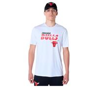 CHICAGO BULLS New Era NBA Essentials T-Shirt Blanc