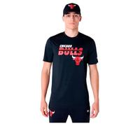 Chicago Bulls New Era NBA Essentials T-Shirt Noir