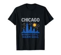 Chicago City Pride Windy City Warm Soul T-Shirt