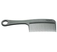 Chicago Comb Modèle 14 en fibre de carbone, fabriqué aux États-Unis, antistatique, démêlant, coiffant et peigne de douche, 21 cm de long
