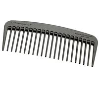 Chicago Comb Peigne compact à dents larges en fibre de carbone modèle 10, fabriqué aux États-Unis, antistatique, 12,7 cm de long