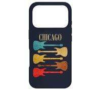 Chicago Concert Rock Music Festival Guitars Illinois Band IL Coque pour iPhone 17 Pro