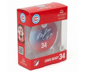 Chicago Fire FC Chris Brady #34 Ballon de foot Objet de collection 14 cm 910168070025 Taille:taille unique
