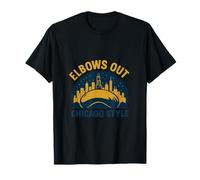Chicago IL Pride présente un design de haricot de style Chicago T-Shirt