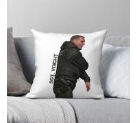Chicago P.D Hank Voight Jason Beghe Taie d'oreiller Polyester Lin Velours Décoration créative Taie d'oreiller Canapé Housse de coussin