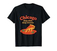 Chicago : plat profond, Deep Dreams Pizza Pride T-Shirt
