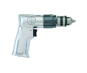Chicago Pneumatic CP785 - Perceuse pneumatique, 10 mm, mandrin oîtier en aluminium, poignée de pistolet, 0,5 HP/370 W, couple de décrochage 0,9 m lbf/4,2 NM, 2400 tr/min, outils électriques et