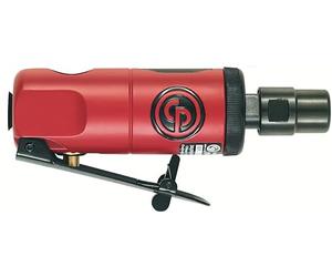 Chicago Pneumatic CP876 - Outil de meuleuse pneumatique, soudeur, travail du bois, détails automobiles, polisseuse en acier inoxydable, très résistant, droit,1/4 pouces (6 mm), 0.3 HP / 220 W - 30000