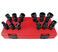 Chicago Pneumatic SS3012U - Entraînement carré de 3/8 pouce, SAE, universel, 6 points, jeu de douilles à choc (12 PCS)