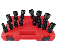 Chicago Pneumatic SS4014U - Lot de 14 douilles à choc carrées 1/2", SAE, universelles