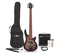 Chicago Select Guitare basse 5 cordes + Pack Ampli Violet Burst