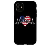 Chicago Skyline Battement de Cœur ÉTATS-Unis J'aime Chicago Coque pour iPhone 11