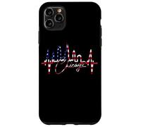 Chicago Skyline Battement de Cœur ÉTATS-Unis J'aime Chicago Coque pour iPhone 11 Pro Max