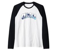 Chicago Skyline Histoire Architecture Voyage Souvenir Manche Raglan