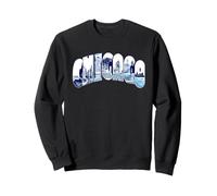 Chicago Skyline Histoire Architecture Voyage Souvenir Sweatshirt