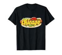 Chicago Style Hot Dog Chicago Food Souvenir de voyage T-Shirt