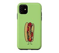 Chicago Style Hot Dog Graines de Coquelicot Rouge Coque pour iPhone 11