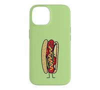 Chicago Style Hot Dog Graines de Coquelicot Rouge Coque pour iPhone 14