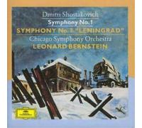 Symphonies n° 1 et 7 Dmitri Chostakovitch (Compositeur), Leonard Bernstein (Chef d'orchestre)