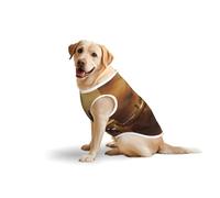 Chicago T-shirt décontracté sans manches pour animal de compagnie, gilet pour chien, imprimé en coton doux pour animaux de compagnie, T-shirt respirant pour grand chien (3XL-5XL)