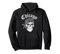 Chicago Tshirt Men Women CG Illinois Il Vintage Rétro Sweat à Capuche