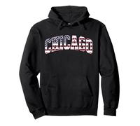 Chicago Tshirt Men Women CG Illinois Il Vintage Rétro Sweat à Capuche