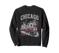 Chicago Tshirt Men Women CG Illinois Il Vintage Rétro Sweatshirt