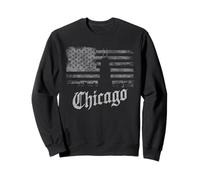 Chicago Tshirt Men Women CG Illinois Il Vintage Rétro Sweatshirt