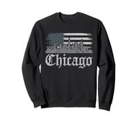 Chicago Tshirt Men Women CG Illinois Il Vintage Rétro Sweatshirt