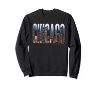 Chicago Tshirt Men Women CG Illinois Il Vintage Rétro Sweatshirt