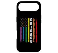 Chicago Us American Flag Rainbow Gay LGBT Pride Month Coque pour iPhone Air