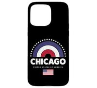 Chicago USA Shirt - Chicago Vintage American City Graphic Coque pour iPhone 15 Pro Max