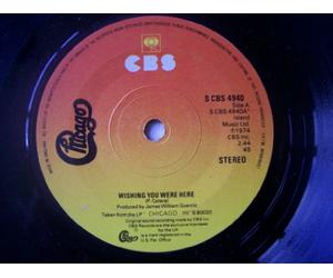 CHICAGO Wishing You Were Here UK 7" 45