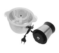 CHICAMPERA 1 Ensemble Broyeur Électrique Multifonction Acier Inoxydable avec Bol Broyeur Viande Légumes Ail Réglage Double Vitesse pour Usage Domestique et Préparation Familiale