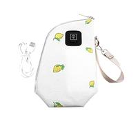 CHICAMPERA 1 Ensemble Chauffe Bouteille Portable USB Thermique pour Lait Chauffe Lait de Voiture Étui Isolant pour Bouteille de Citron