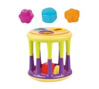 CHICAMPERA 1 ensemble Jeu de Construction Éducatif pour Garçon Fille Blocs de Formes et Boules Colorées pour Développer la Perception Compétences Manuelles