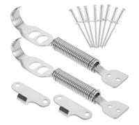 CHICAMPERA 1 Ensemble Kit de Goupille de Capot Verrouillage Racing Accessoire Extérieur pour Voiture avec Crochet Multifonctionnel et Design Élégant