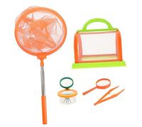 CHICAMPERA 1 Ensemble Kit Observation Insectes Plein Air pour Garçon Fille Ensemble Loupe Outils de Capture et Boîte de Collecte pour Explorer la Nature et Développer Les Compétences