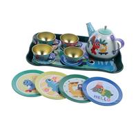 CHICAMPERA 1ensemble Thé pour Garçon Fille Kit De Jeu De Thé Dinosaure avec Tasses Miniatures Et Bouilloire pour Petites Filles Et Garçons