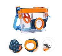 CHICAMPERA 1Pièce Boîte de Visualisation Insectes pour Garçon Fille Outil Observation Pratique avec Double Lentille pour Exploration Plein Air et Apprentissage des Sciences Naturelles