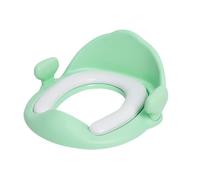 CHICAMPERA 1Pièce Siège Entraînement pour Garçon Fille de Sécurisé et Antidérapant Compatible avec Toutes Cuvettes Vert