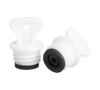 CHICAMPERA 2 Bouchons de Bouillotte en Caoutchouc Étanches 1,8 Cm pour Paquet D'eau Chaude, Accessoires Réutilisables Anti-fuite, Lot de 2 Pièces pour Usage Quotidien
