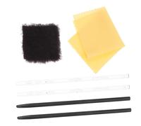 CHICAMPERA 2 Ensembles Kit Complet Expérimentation Électrostatique avec Bâtons Bâtons Caoutchouc Soie et pour Cours de Physique et Projets Scientifiques