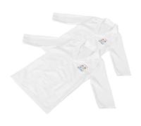 CHICAMPERA 2 pièces Blouse de Laboratoire Garçon Fille Costume Scientifique Décoratif pour Garçon Fille pour Intérêt Scientifique et Jeu Créatif