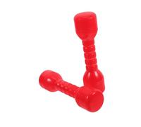 CHICAMPERA 2 pièces Haltères Garçon Fille Rouge avec Sportif pour École et Fitness à de Haltères pour Exercices et Jeux Éveil Physique