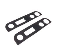 CHICAMPERA 2 pièces Protection Objectif Caméra Avant pour Smartphone X Cache Confidentialité Adhésif Noir Accessoire Téléphone Pratique