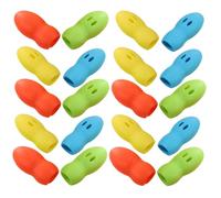 CHICAMPERA 20 Capuchons de Brosse à Dents pour des Têtes de Brosse Portable en Silicone Design Fin et Pratique Couleur Aléatoire pour Randonnée et Voyages d'affaires
